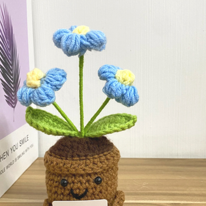 Hand-Woven Wool Flower — A Gift That Never Wilts