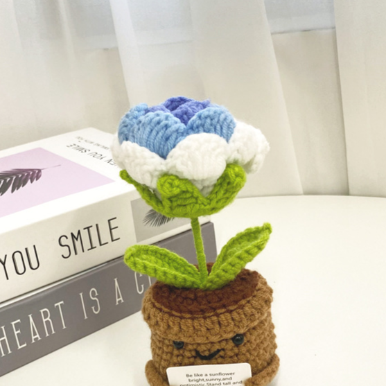 Hand-Woven Wool Flower — A Gift That Never Wilts
