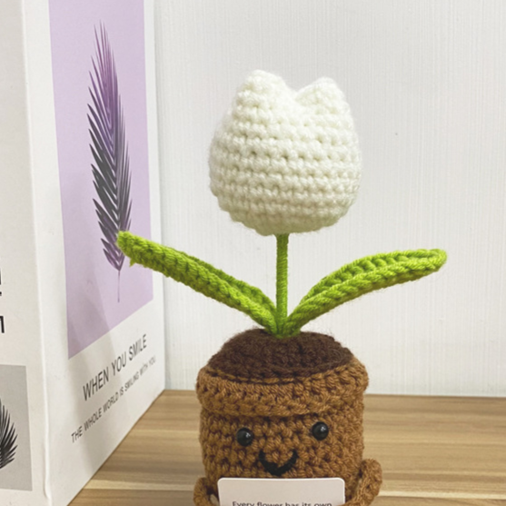 Hand-Woven Wool Flower — A Gift That Never Wilts