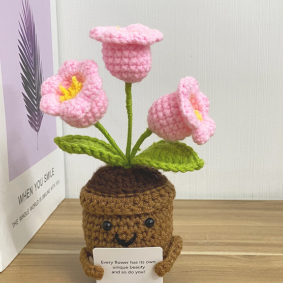 Hand-Woven Wool Flower — A Gift That Never Wilts