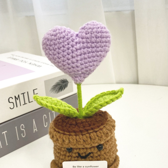 Hand-Woven Wool Flower — A Gift That Never Wilts