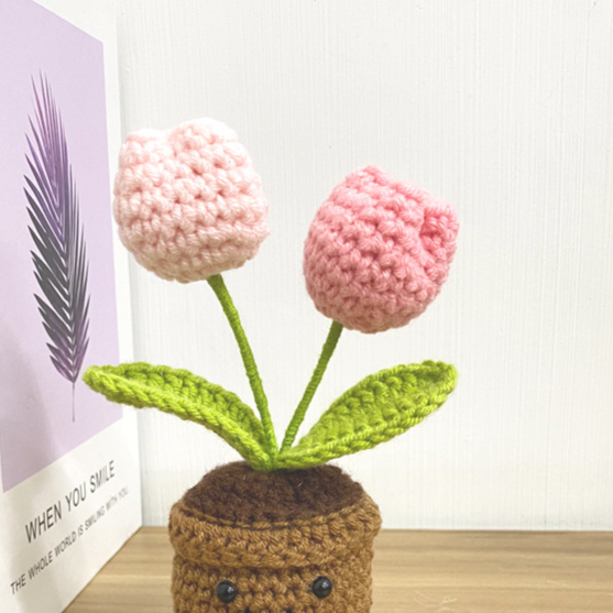 Hand-Woven Wool Flower — A Gift That Never Wilts