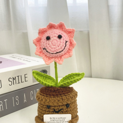 Hand-Woven Wool Flower — A Gift That Never Wilts