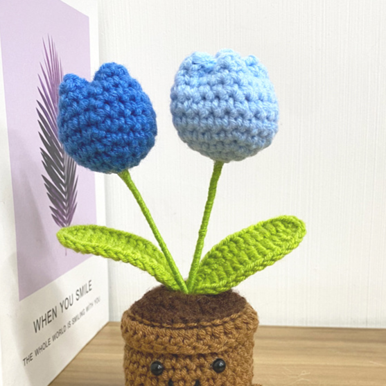 Hand-Woven Wool Flower — A Gift That Never Wilts